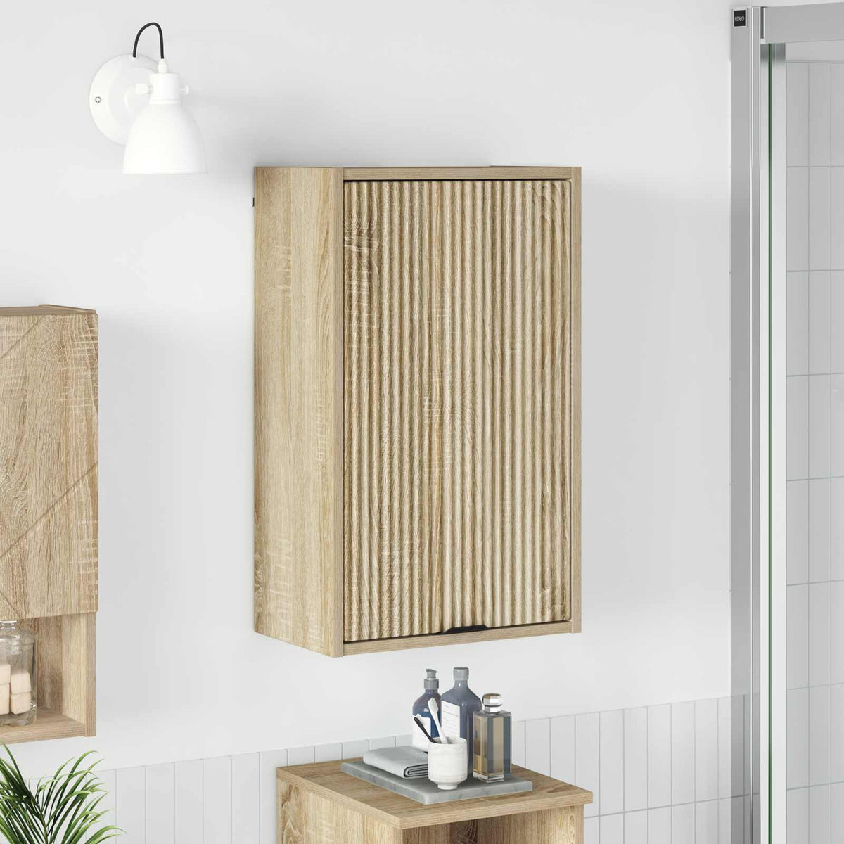 Badkamer Kast Sonoma Eiken 39 x 23,5 x 65 cm is nu te koop bij PeponiXL, paradijselijk wonen!