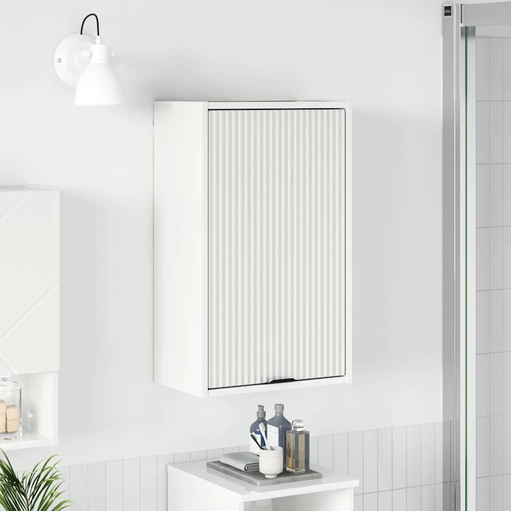 Badkamer Kast Wandgemonteerd Hoogglans wit 39 x 23,5 x 65 cm is nu te koop bij PeponiXL, paradijselijk wonen!