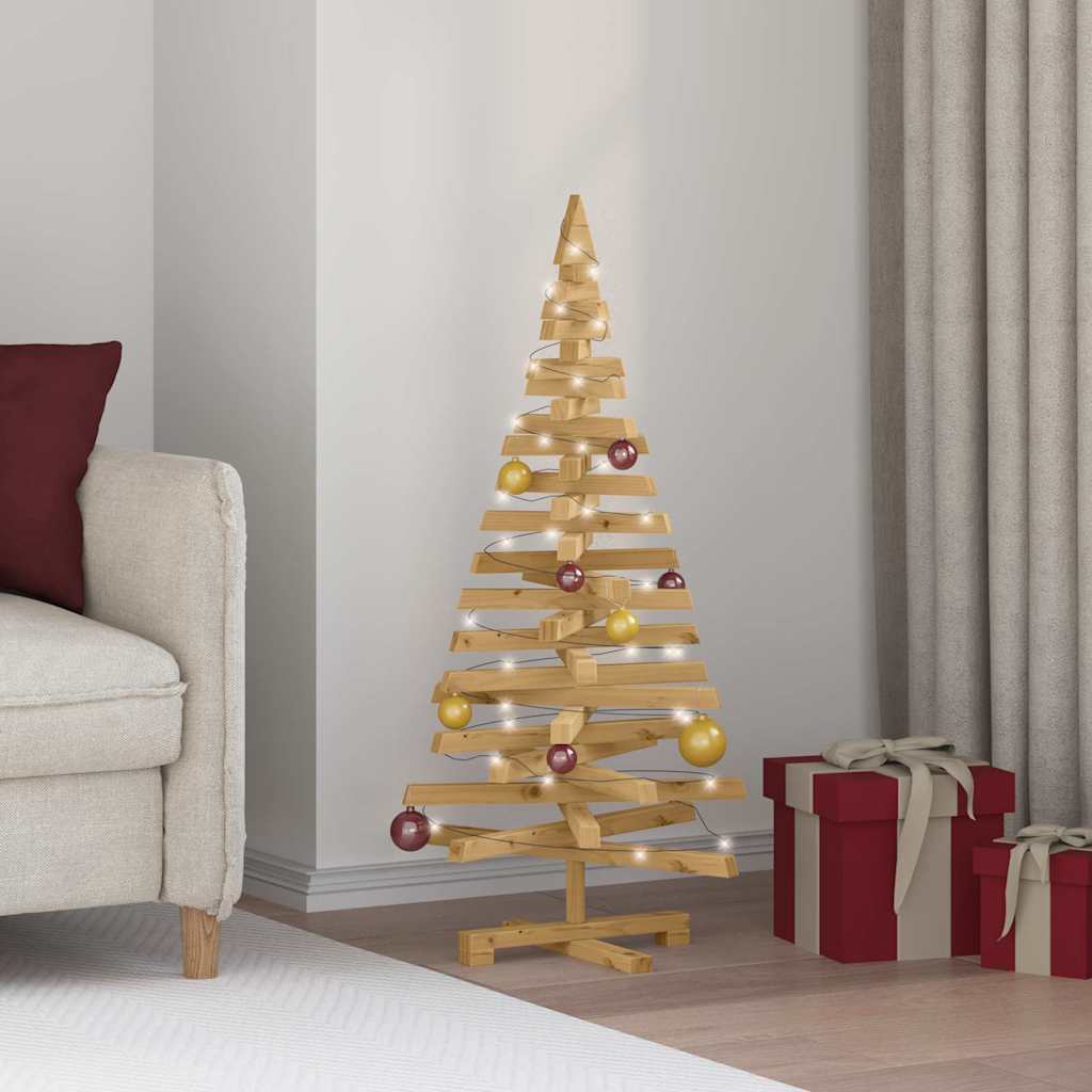 Kerstbomen met standaard Bruin 120 cm Massief grenenhout is nu te koop bij PeponiXL, paradijselijk wonen!