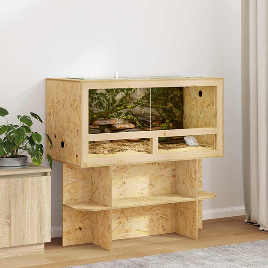 Terrarium Bruin 100 x 50 x 50 cm OSB is nu te koop bij PeponiXL, paradijselijk wonen!