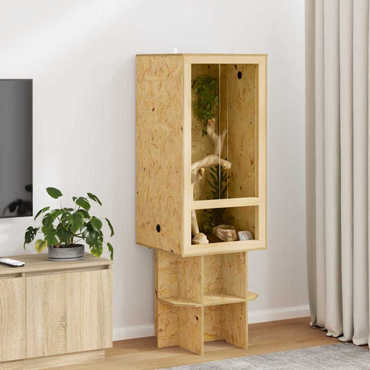 Terrarium Bruin 50 x 50 x 100 cm OSB is nu te koop bij PeponiXL, paradijselijk wonen!