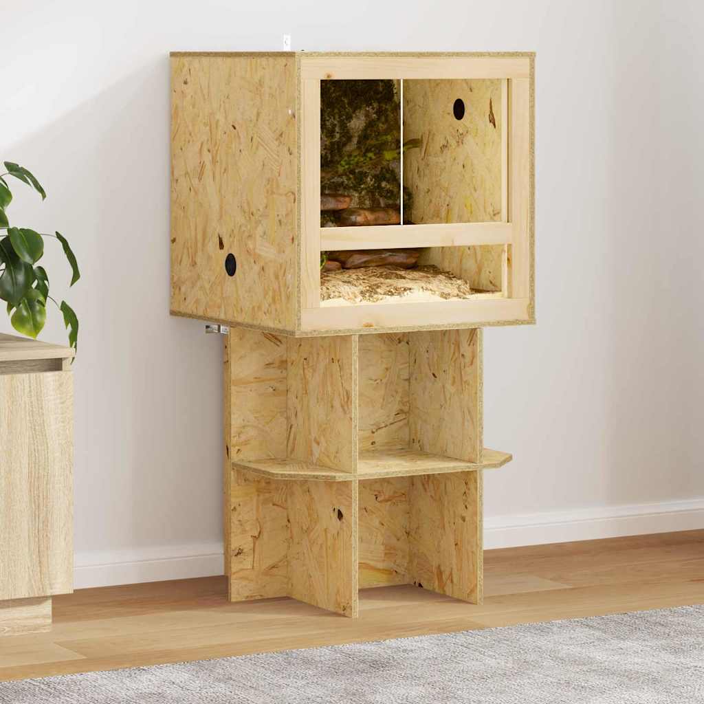 Terrariumbasis Bruin 50 x 50 x 50 cm OSB is nu te koop bij PeponiXL, paradijselijk wonen!