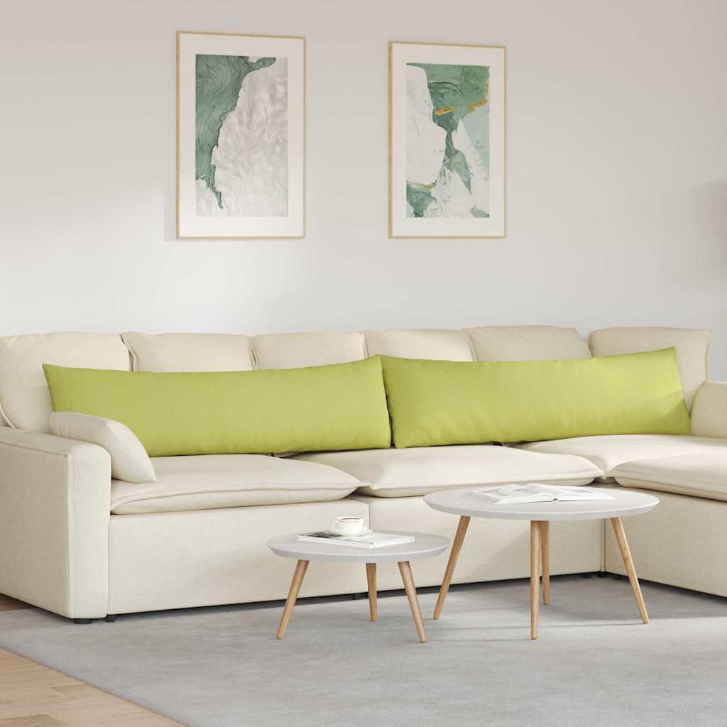 Sofa Kussens 2 pcs Lichtgroen 145 x 40 cm Stof is nu te koop bij PeponiXL, paradijselijk wonen!