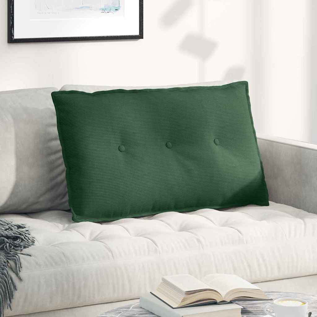 Rugkussen Jungle Groen 80 x 50 cm Cordstof is nu te koop bij PeponiXL, paradijselijk wonen!
