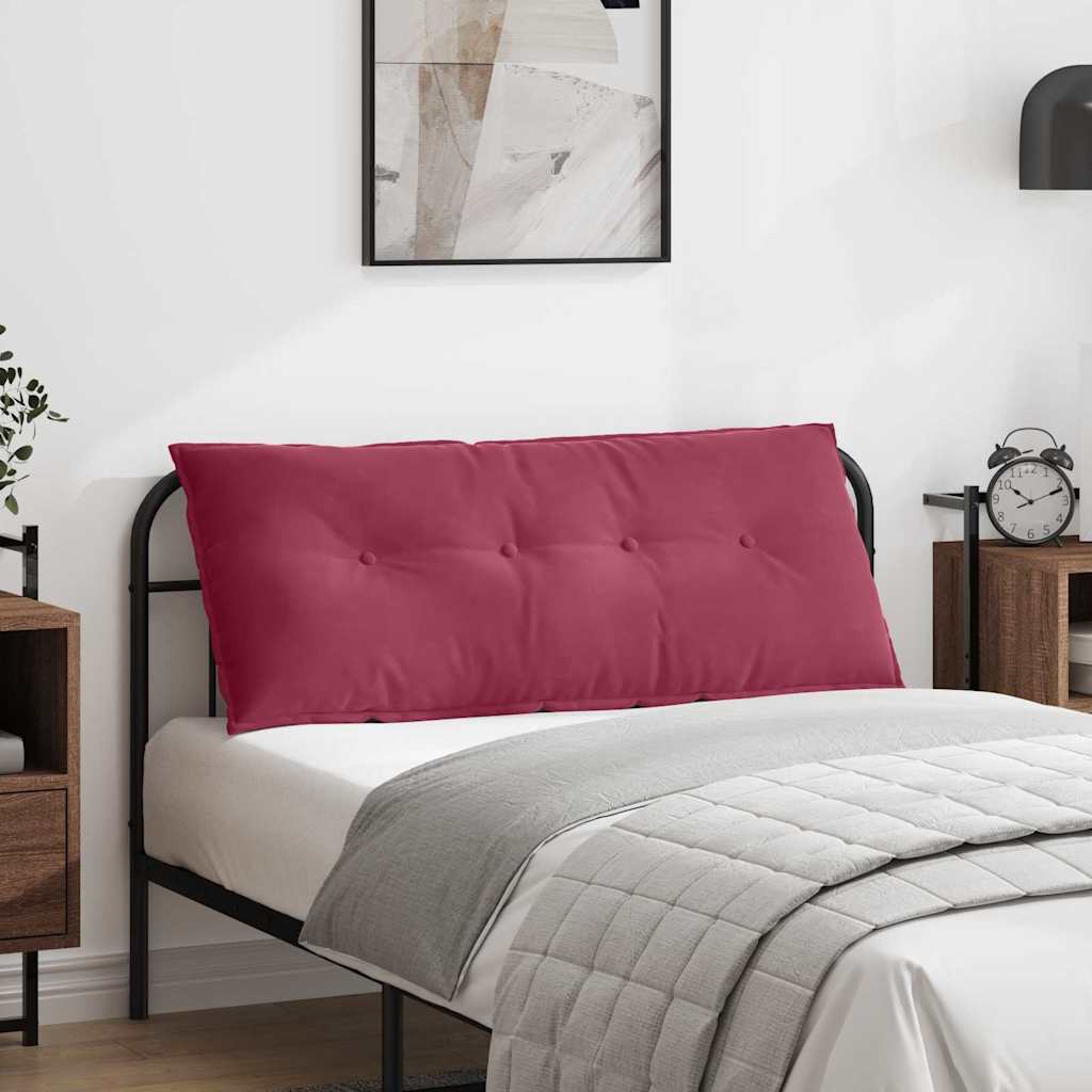 Rugkussen Wijnrood 120 x 50 cm Cordstof is nu te koop bij PeponiXL, paradijselijk wonen!