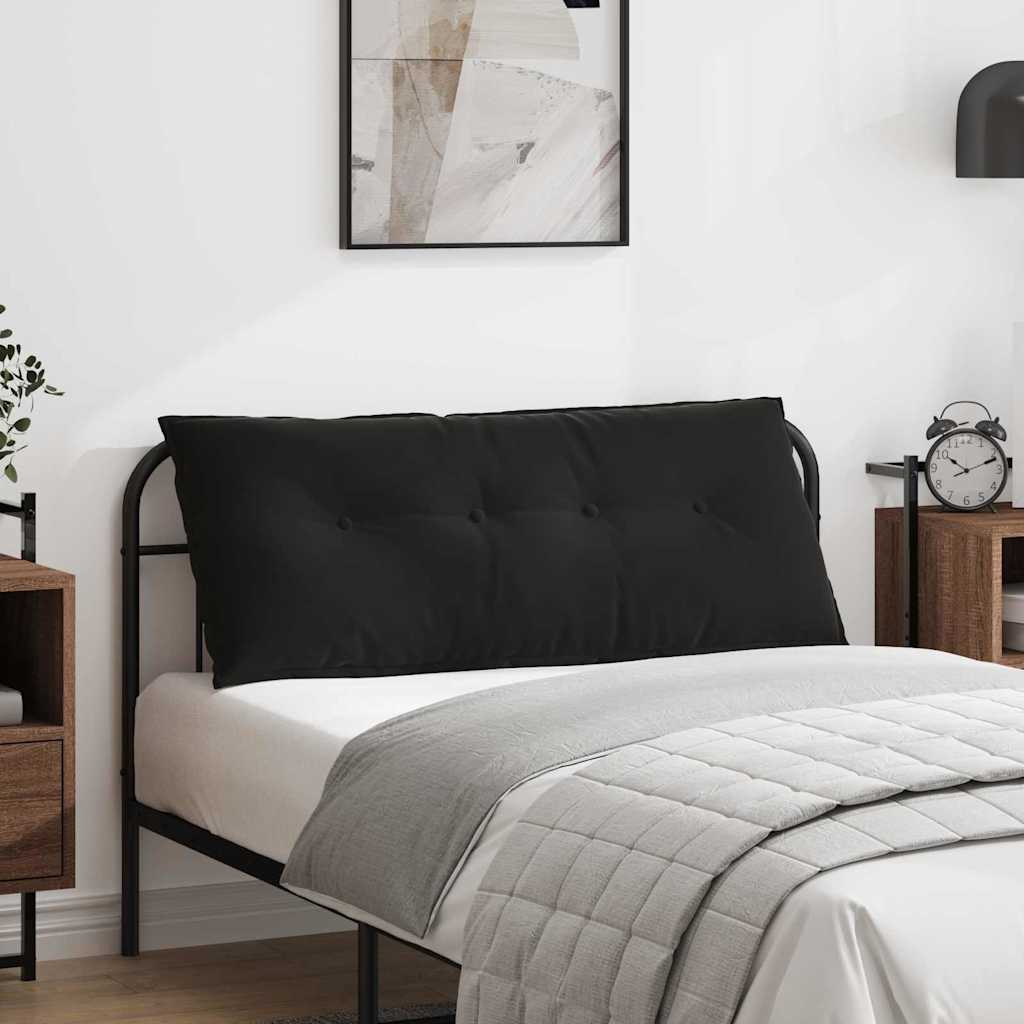 Rugkussen Zwart 120 x 50 cm Cordstof is nu te koop bij PeponiXL, paradijselijk wonen!
