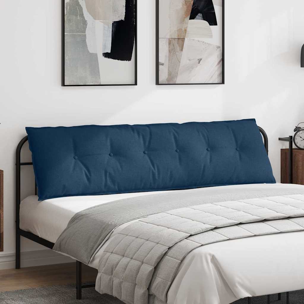 Rugkussen Blauw 180 x 19 x 50 cm Stof is nu te koop bij PeponiXL, paradijselijk wonen!