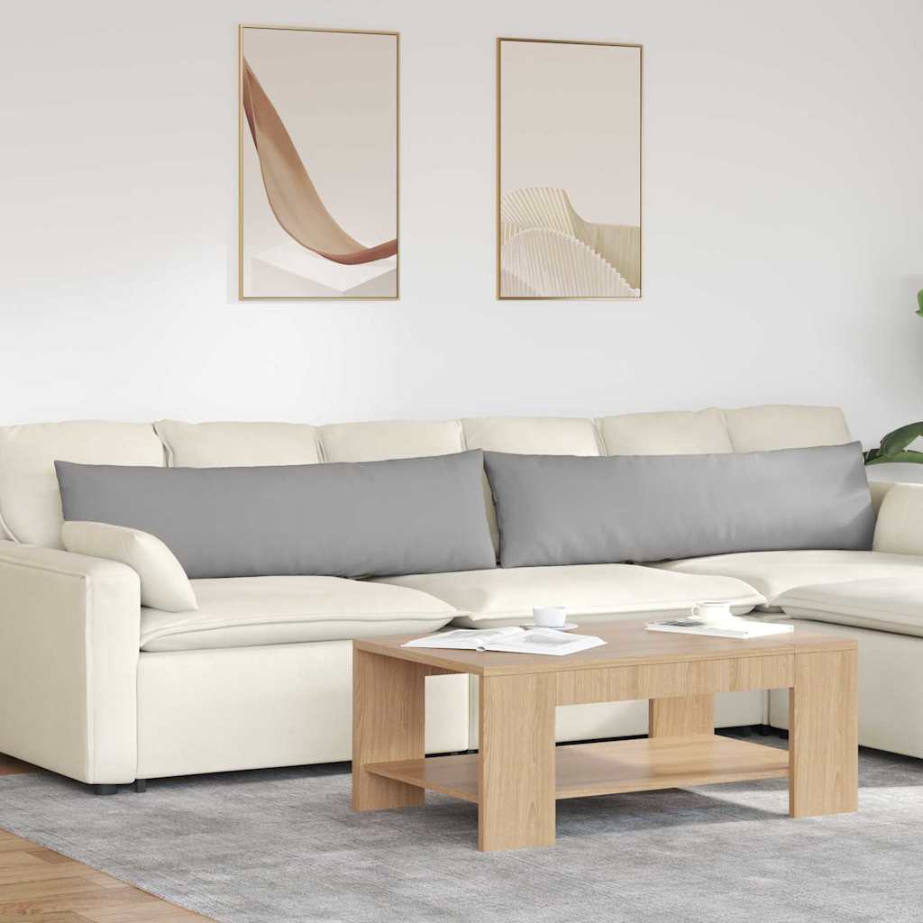 Sofa Kussens 2 pcs Wolkengrijs 145 x 40 cm Stof is nu te koop bij PeponiXL, paradijselijk wonen!
