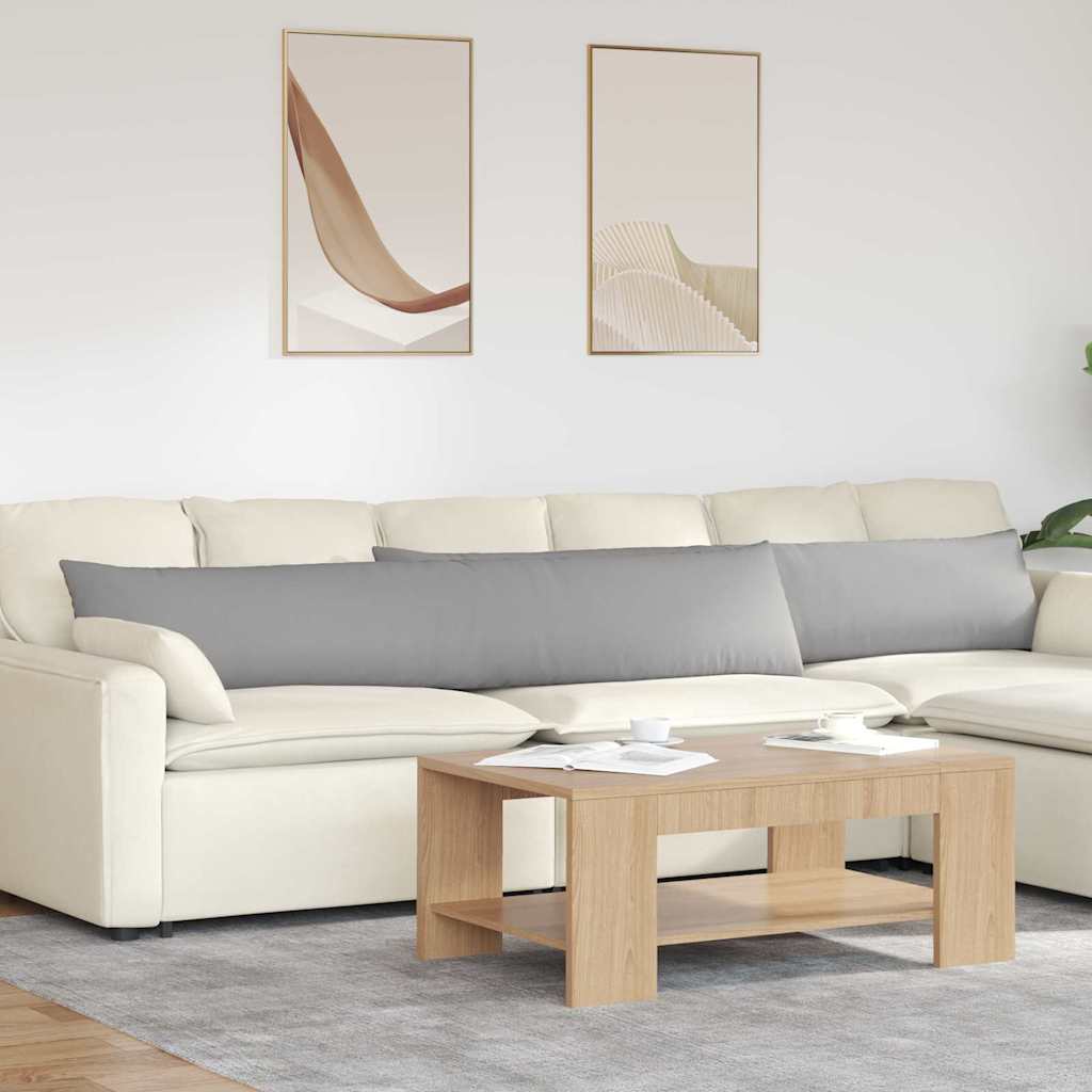 Sofa Kussens 2 pcs Wolkengrijs 200 x 40 cm Stof is nu te koop bij PeponiXL, paradijselijk wonen!