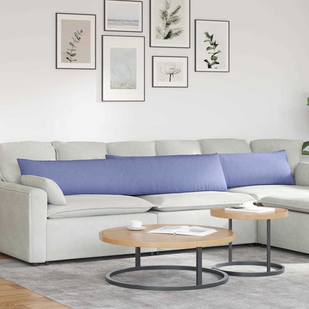 Sofa Kussens 2 pcs Jeans Blauw 200 x 40 cm Stof is nu te koop bij PeponiXL, paradijselijk wonen!