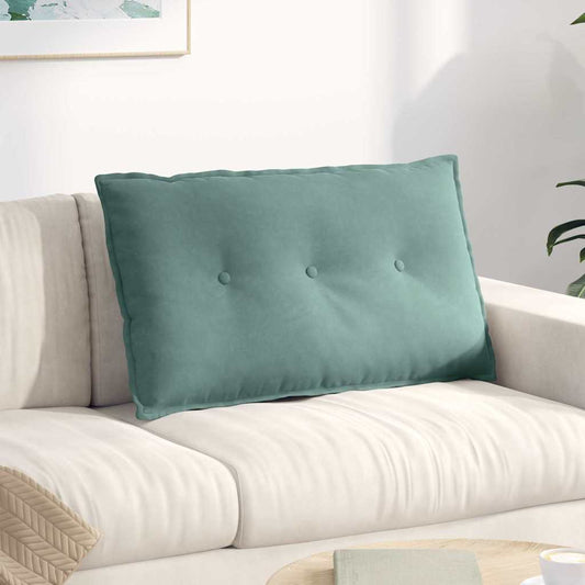 Rugkussen Zeegroen 80 x 50 cm Cordstof is nu te koop bij PeponiXL, paradijselijk wonen!