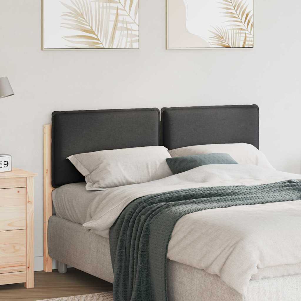 Gestoffeerd hoofdbord Natuurlijk en Donkergrijs 150 cm is nu te koop bij PeponiXL, paradijselijk wonen!