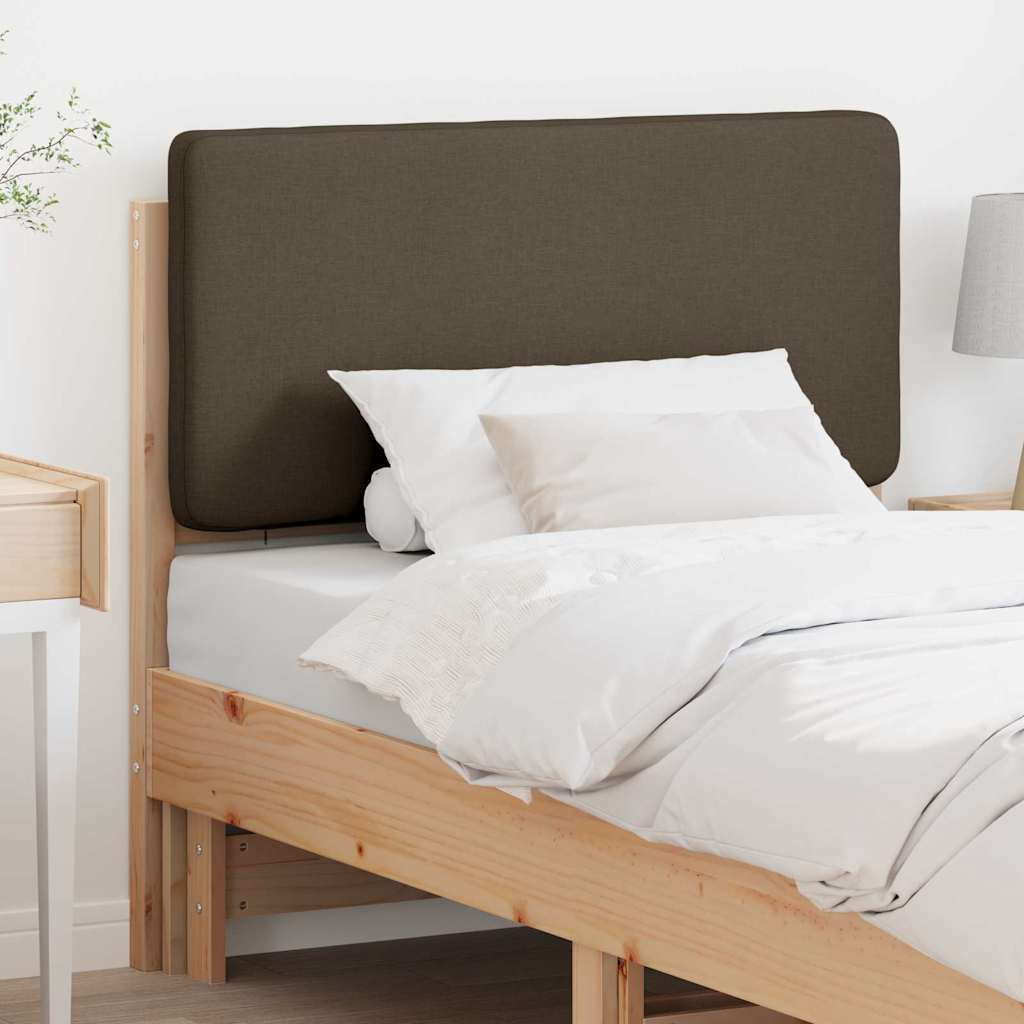 Gestoffeerd hoofdbord Bruin en Taupe 75 cm Massief grenenhout is nu te koop bij PeponiXL, paradijselijk wonen!
