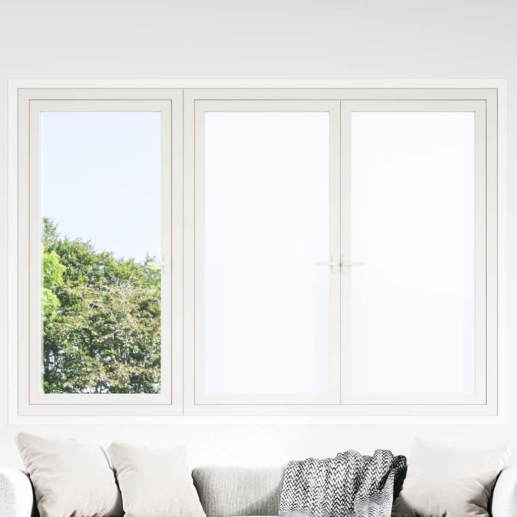 Statisch raamfolie Frosted Wit 60 x 1000 cm PVC is nu te koop bij PeponiXL, paradijselijk wonen!
