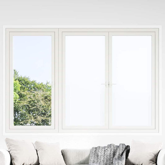Statisch raamfolie Frosted Wit 60 x 1000 cm PVC is nu te koop bij PeponiXL, paradijselijk wonen!