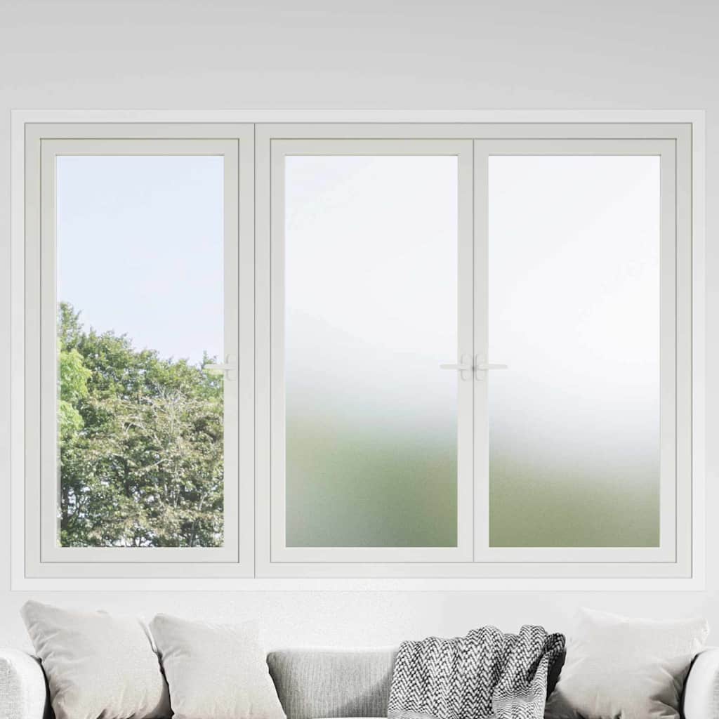 Zelfklevende Raamfolie Frosted Wit 60 x 500 cm PVC is nu te koop bij PeponiXL, paradijselijk wonen!