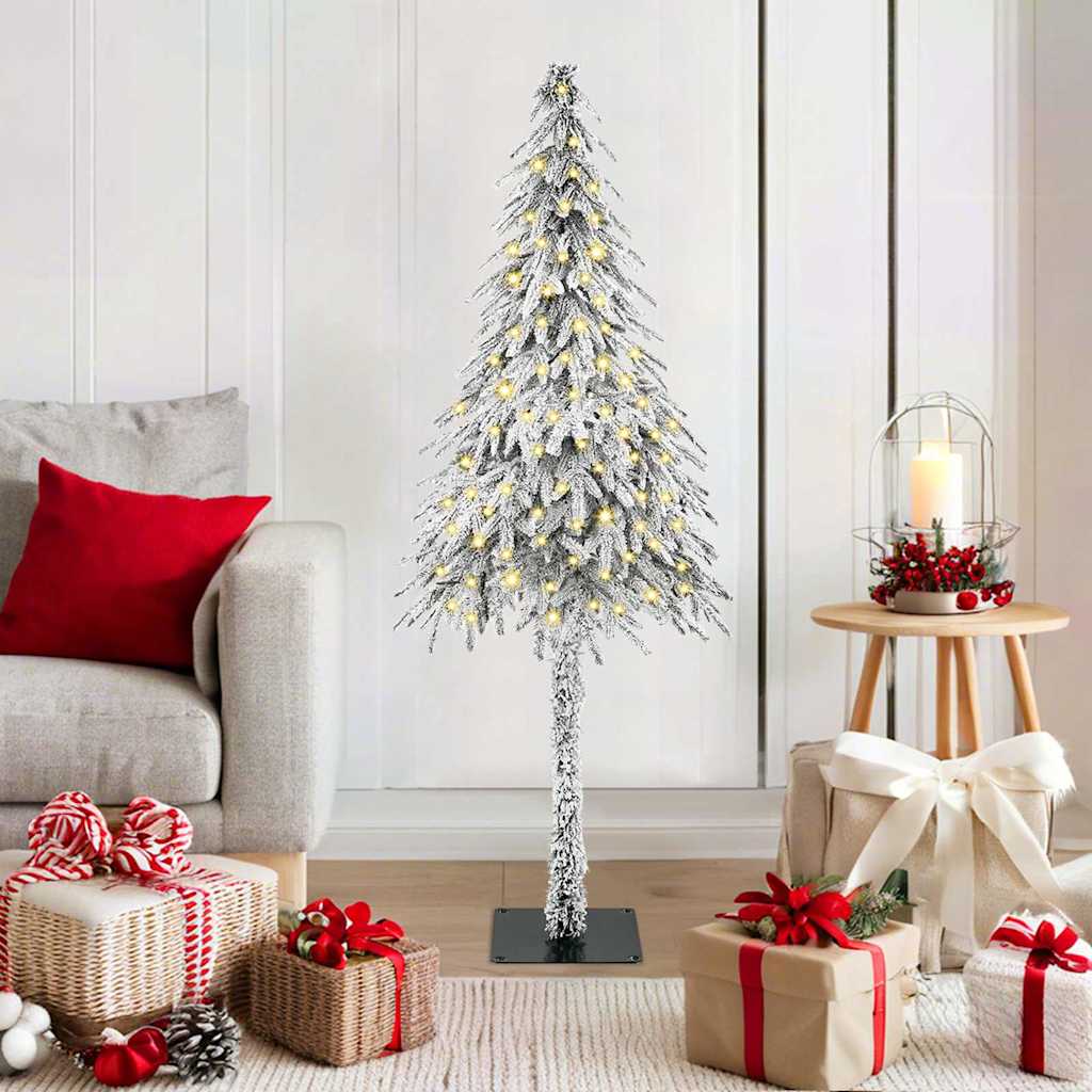 Kerstboom met 150 LED met standaard Wit 120 cm PE en staal is nu te koop bij PeponiXL, paradijselijk wonen!