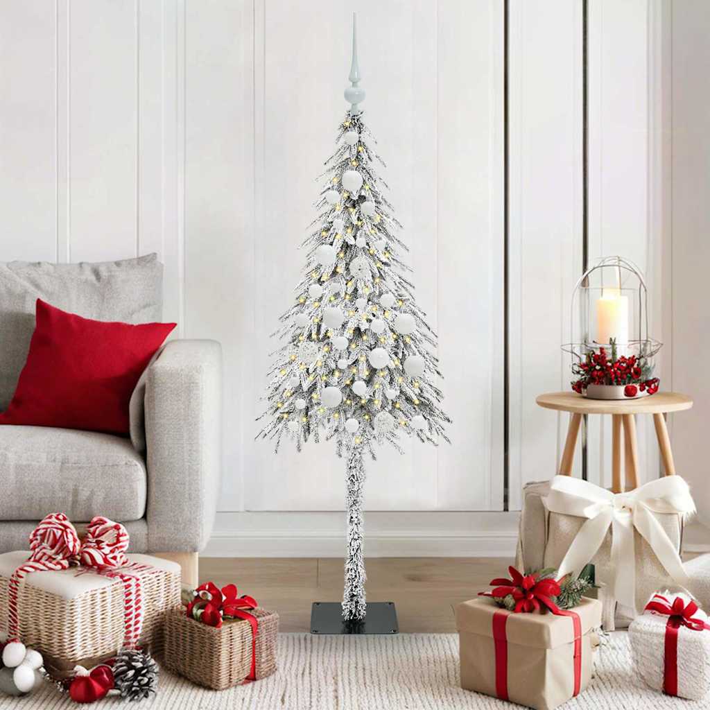 Kerstboom met 150 LED met standaard Wit 120 cm PE en staal is nu te koop bij PeponiXL, paradijselijk wonen!