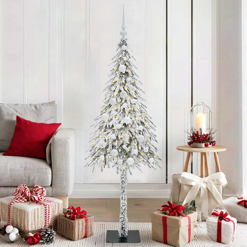 Kerstboom met 150 LED met standaard Wit 150 cm PE en staal is nu te koop bij PeponiXL, paradijselijk wonen!
