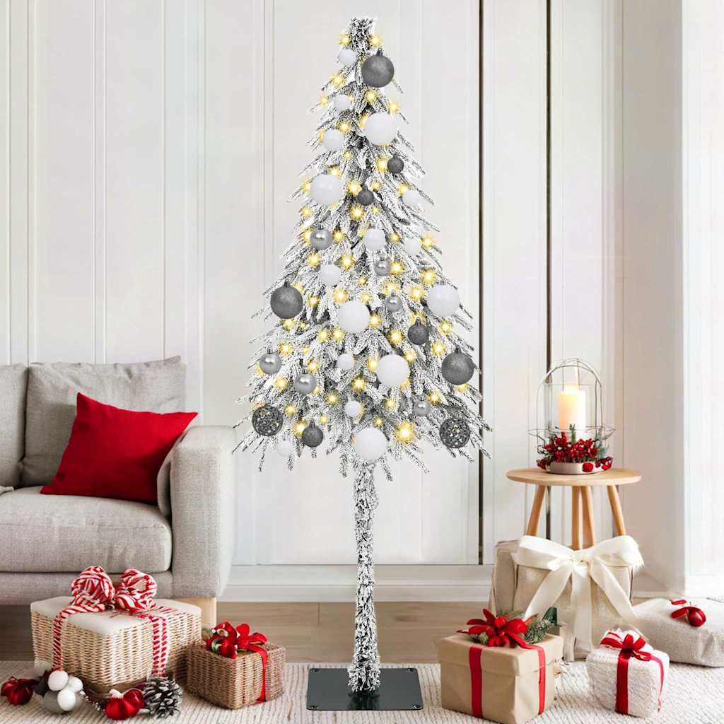 Kerstboom met 300 LED met standaard Wit 180 cm PE en staal is nu te koop bij PeponiXL, paradijselijk wonen!