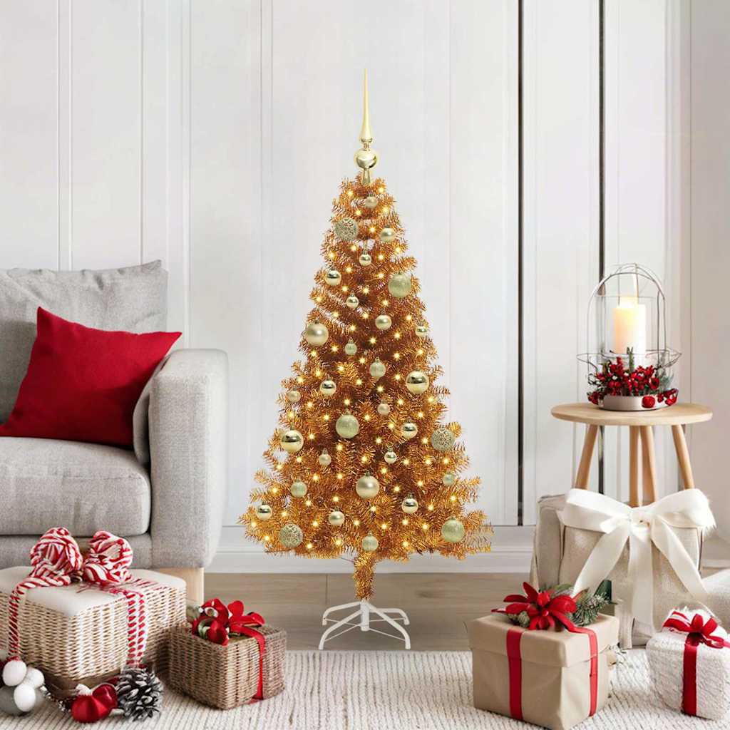 Kerstboom Goud 120 cm PET is nu te koop bij PeponiXL, paradijselijk wonen!