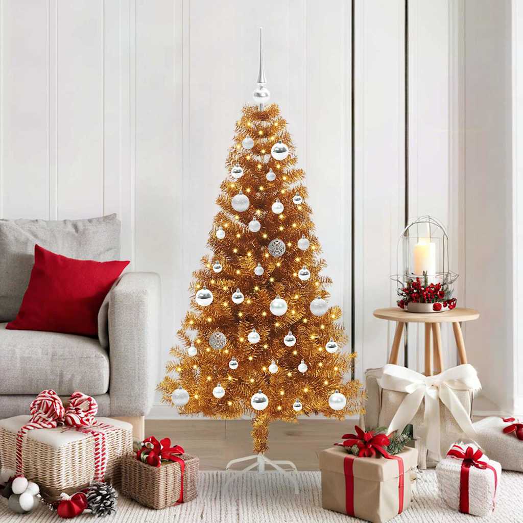 Kerstboom Goud 150 cm PET is nu te koop bij PeponiXL, paradijselijk wonen!