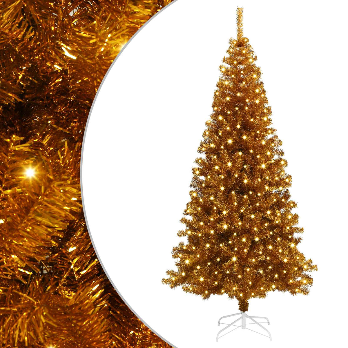 Kerstboom Goud 180 cm PET is nu te koop bij PeponiXL, paradijselijk wonen!