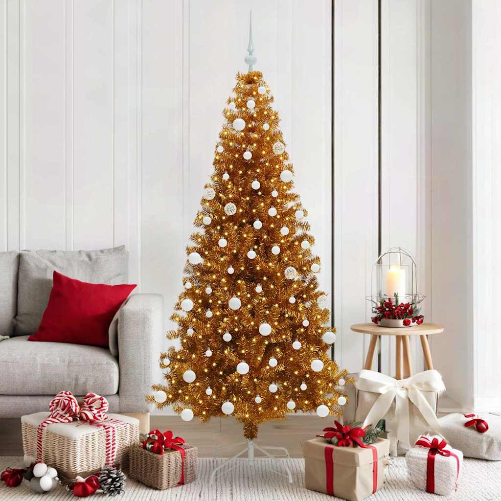 Kerstboom Goud 180 cm PET is nu te koop bij PeponiXL, paradijselijk wonen!
