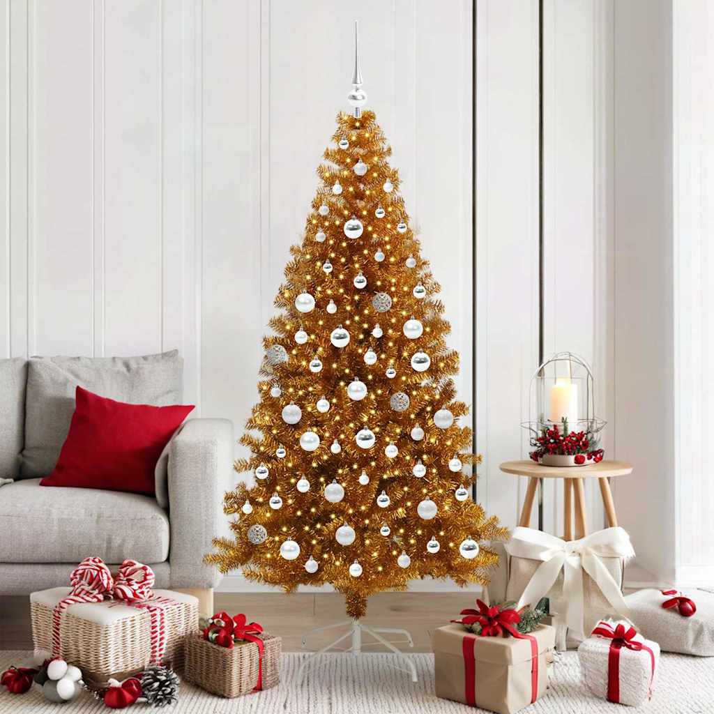 Kerstboom Goud 180 cm PET is nu te koop bij PeponiXL, paradijselijk wonen!