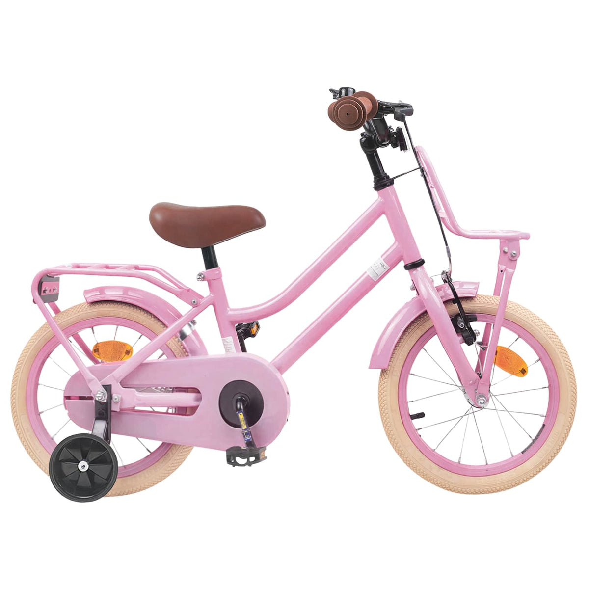 Kinderfiets 16 Inch voor 4-6 jaar oud Lichtroze is nu te koop bij PeponiXL, paradijselijk wonen!