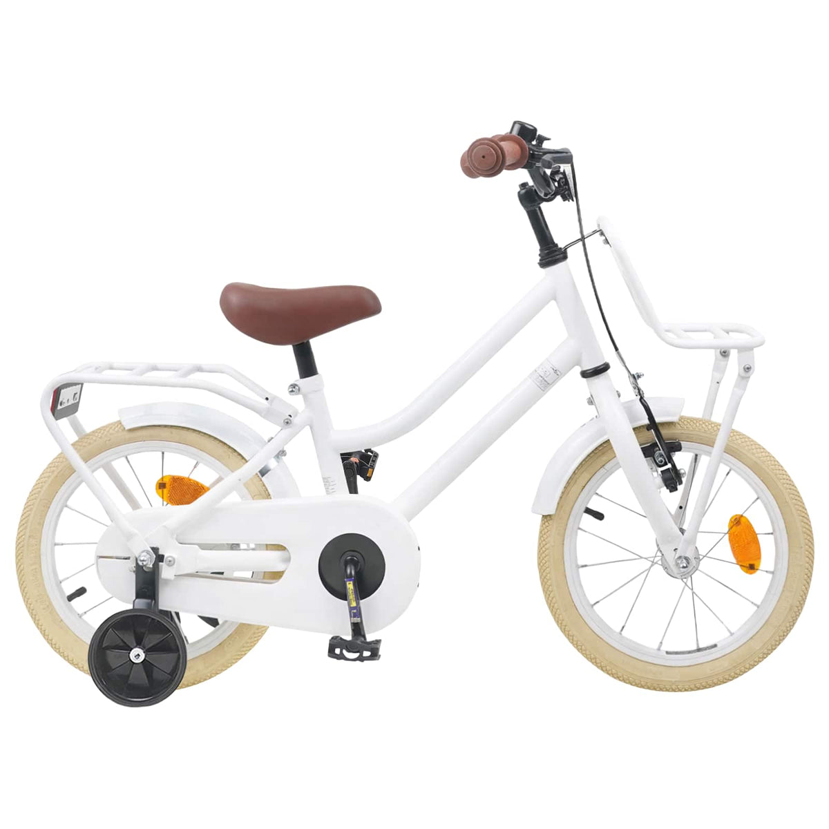 Kinderfiets 16 Inch voor 4-6 jaar oud Wit is nu te koop bij PeponiXL, paradijselijk wonen!