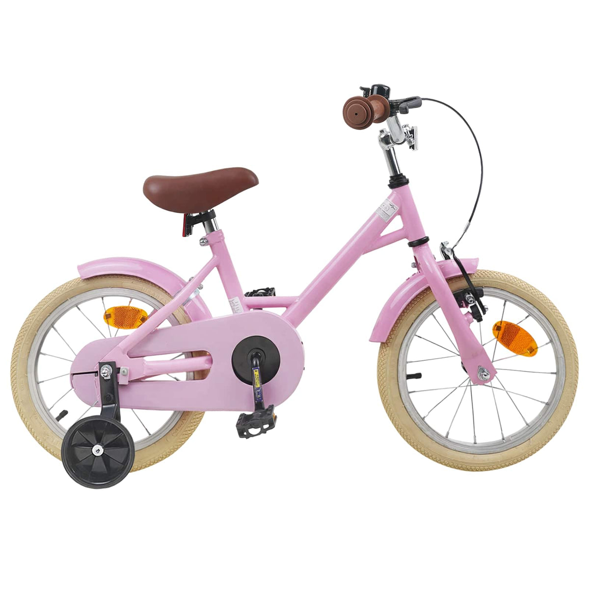 Kinderfiets 14 Inch voor 3-5 jaar oud Lichtroze is nu te koop bij PeponiXL, paradijselijk wonen!