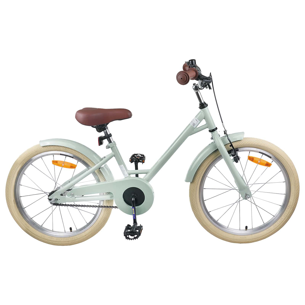 Kinderfiets 18 Inch voor 5-7 jaar Lichtgroen is nu te koop bij PeponiXL, paradijselijk wonen!