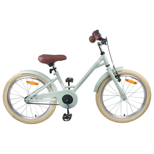 Kinderfiets 18 Inch voor 5-7 jaar Lichtgroen is nu te koop bij PeponiXL, paradijselijk wonen!