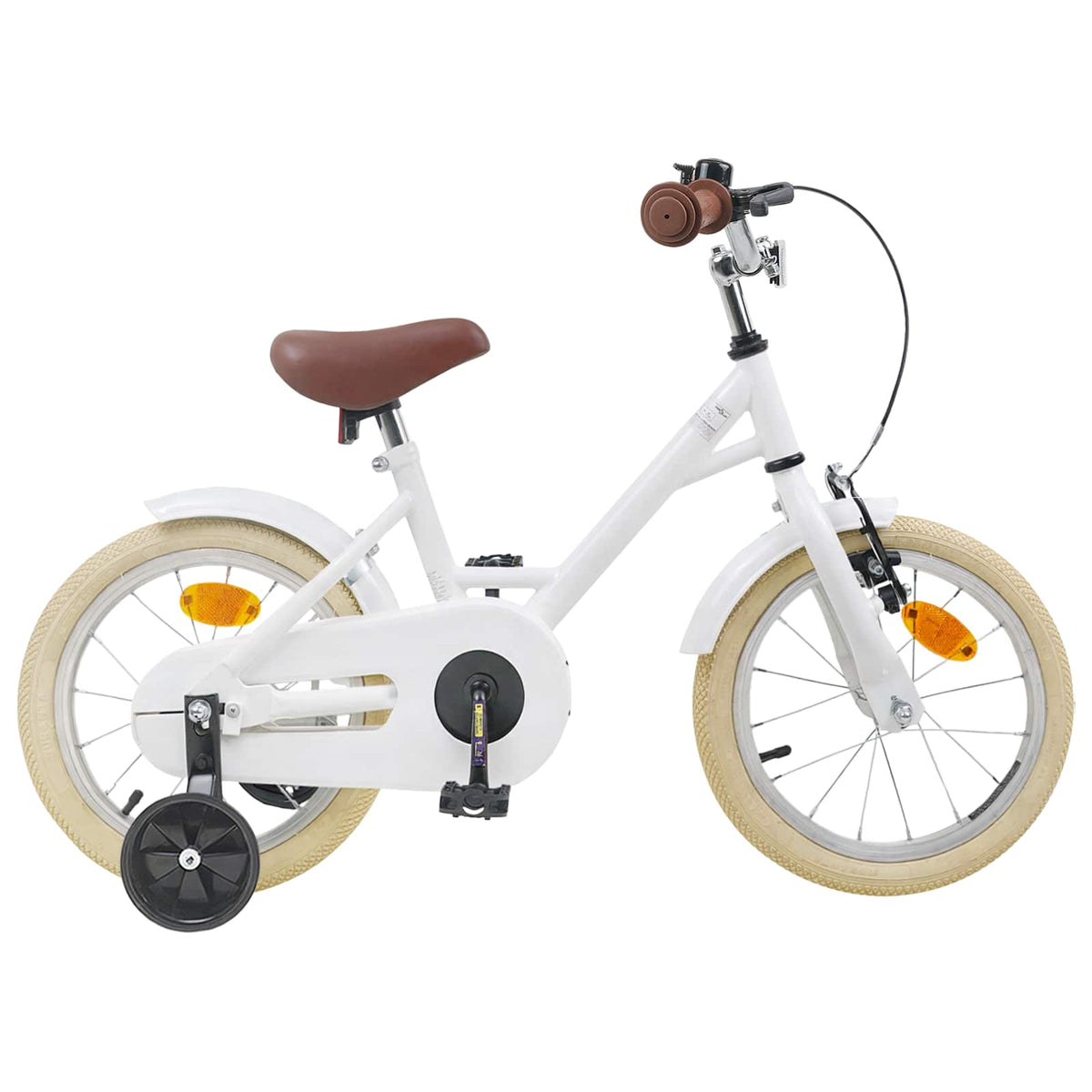 Kinderfiets 14 Inch voor 3-5 jaar oud Wit is nu te koop bij PeponiXL, paradijselijk wonen!