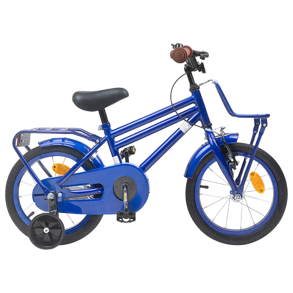 Kinderfiets 16 Inch voor 4-6 jaar oud Donkerblauw is nu te koop bij PeponiXL, paradijselijk wonen!