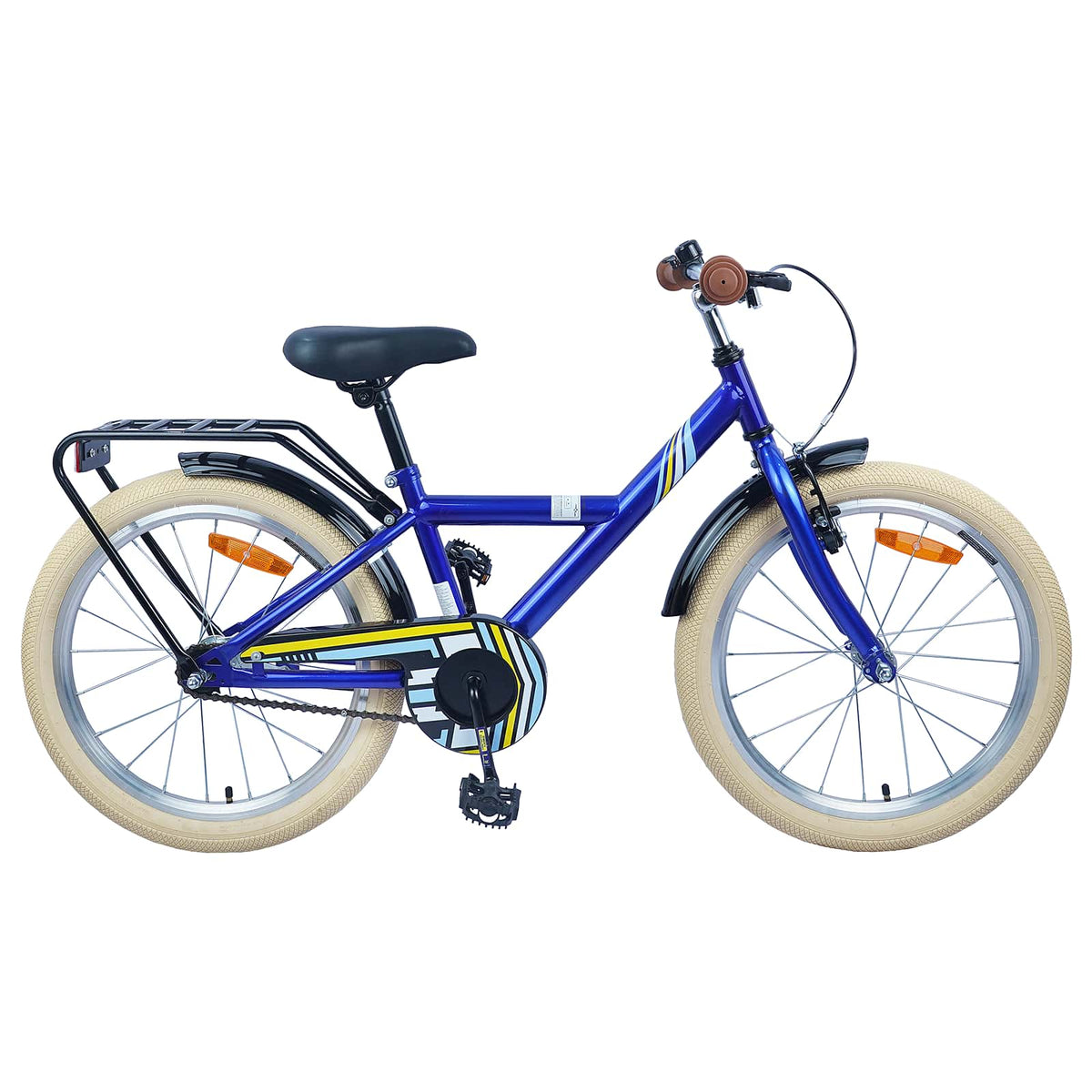 Kinderfiets 20 Inch voor 6-11 jaar oud Donkerblauw is nu te koop bij PeponiXL, paradijselijk wonen!