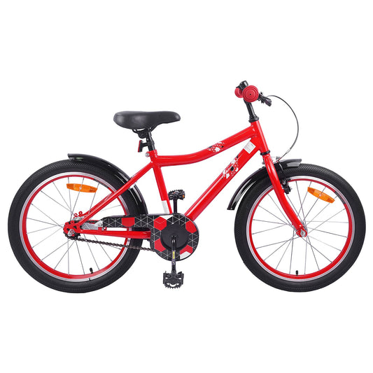 Kinderfiets 20 Inch voor 6-11 jaar oud Rood is nu te koop bij PeponiXL, paradijselijk wonen!