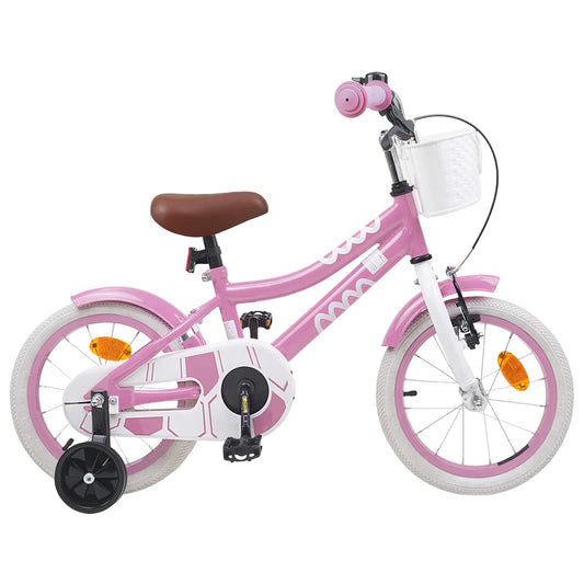 Kinderfiets 14 Inch voor 3-5 jaar oud Lichtroze is nu te koop bij PeponiXL, paradijselijk wonen!