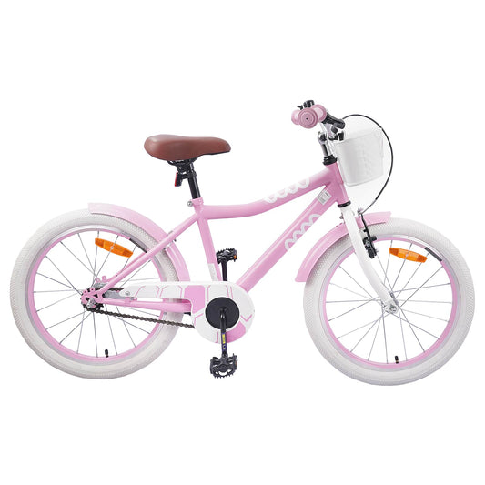Kinderfiets 20 Inch voor 6-11 jaar oud Lichtroze is nu te koop bij PeponiXL, paradijselijk wonen!