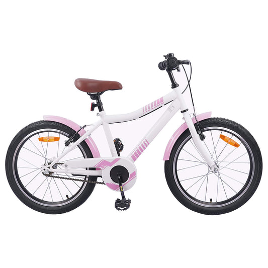 Kinderfiets 18 Inch voor 5-7 jaar Lichtroze is nu te koop bij PeponiXL, paradijselijk wonen!