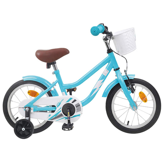 Kinderfiets 14 Inch voor 3-5 jaar oud Lichtblauw is nu te koop bij PeponiXL, paradijselijk wonen!