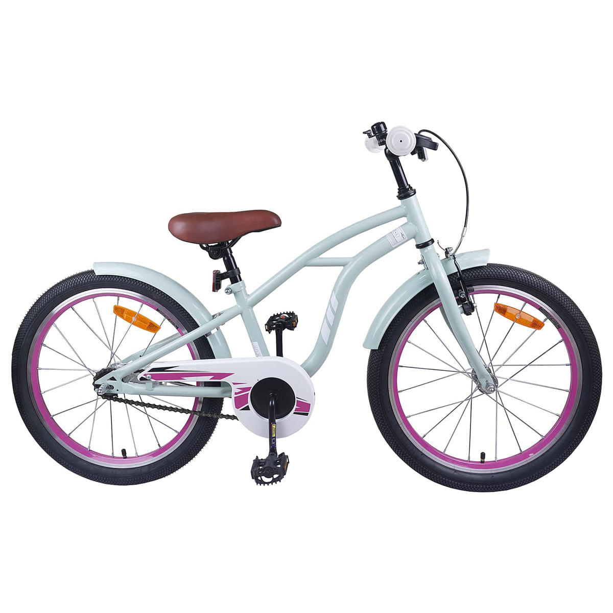 Kinderfiets 22 Inch voor 7-12 jaar oud Lichtgroen is nu te koop bij PeponiXL, paradijselijk wonen!