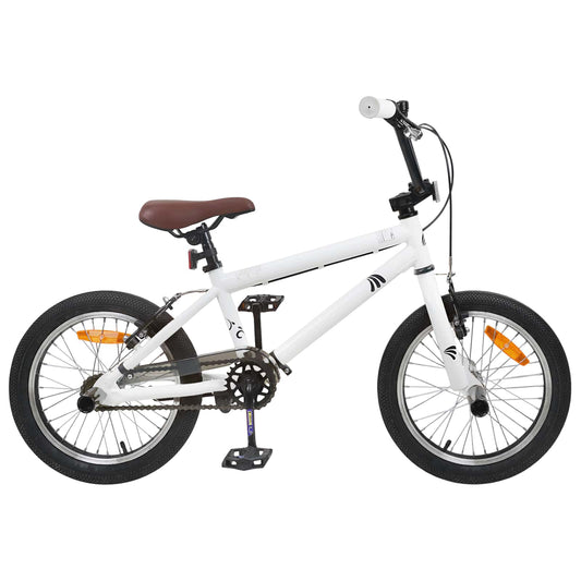 BMX Fiets 18 Inch voor 7-10 Jaar Oud Wit is nu te koop bij PeponiXL, paradijselijk wonen!
