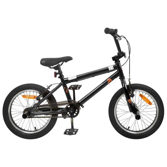 BMX Fiets 16 Inch voor 5-8 jaar oud Zwart is nu te koop bij PeponiXL, paradijselijk wonen!