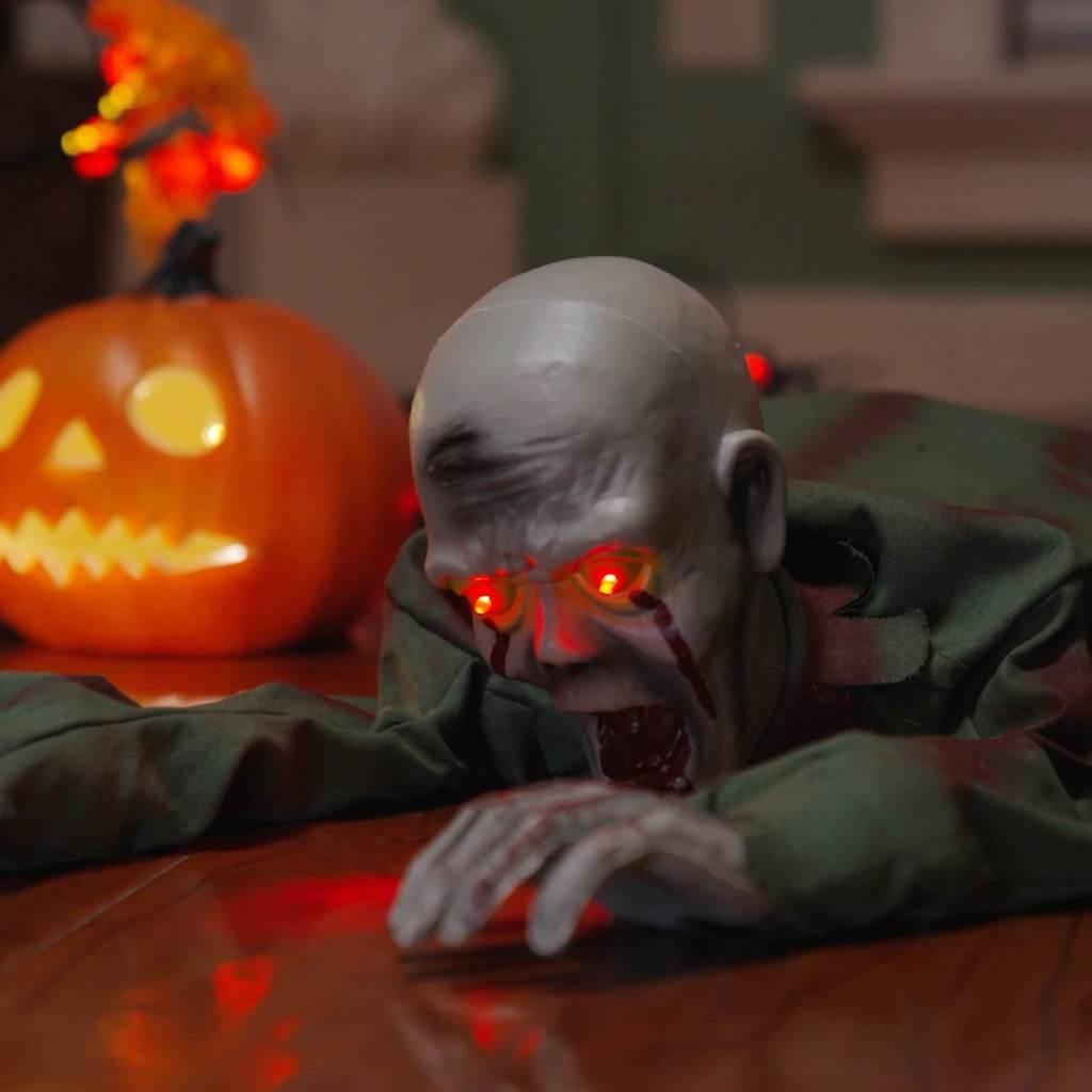 Halloween decoratie zombie SPOOKA Groen 110 x 50 x 21 cm is nu te koop bij PeponiXL, paradijselijk wonen!
