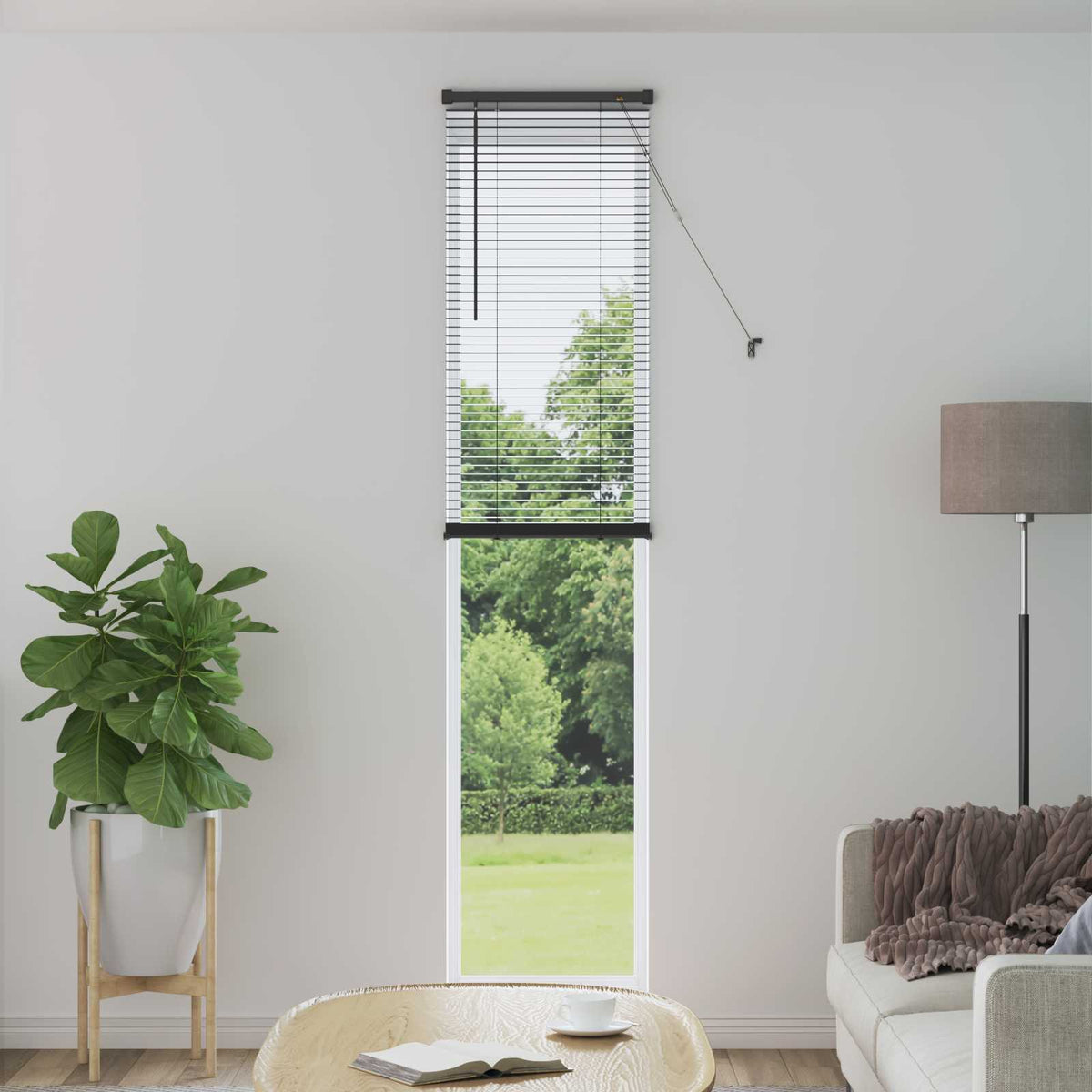 Venetiaanse Blind Zilvergrijs 213 x 60 cm PVC is nu te koop bij PeponiXL, paradijselijk wonen!