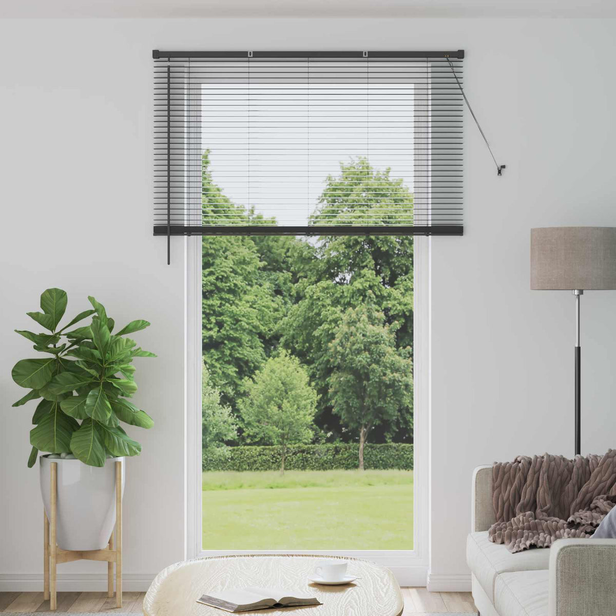 Venetiaanse Blind Zilvergrijs 213 x 150 cm PVC is nu te koop bij PeponiXL, paradijselijk wonen!