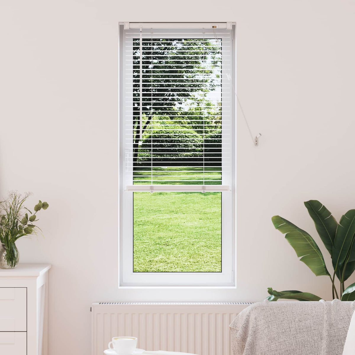 Venetiaanse Blind Wit 150 x 60 cm PVC is nu te koop bij PeponiXL, paradijselijk wonen!