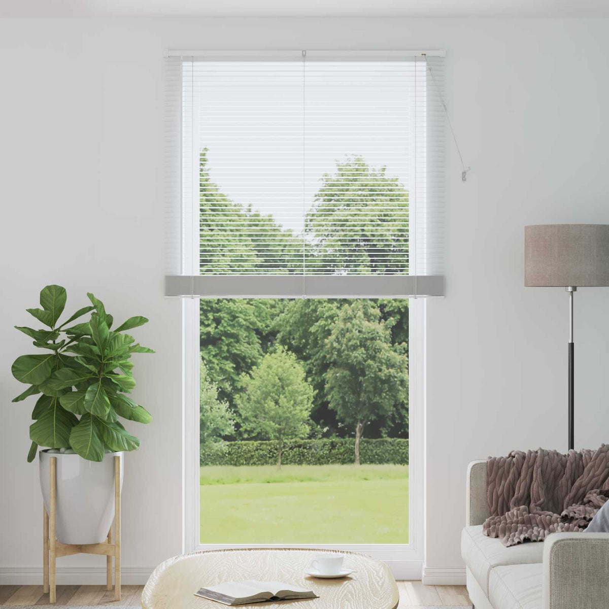Venetiaanse Blind Wit 213 x 110 cm PVC is nu te koop bij PeponiXL, paradijselijk wonen!